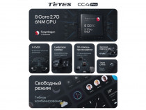 Автомагнитола 2din TEYES CC4 Pro 8+128 G 9" - 4